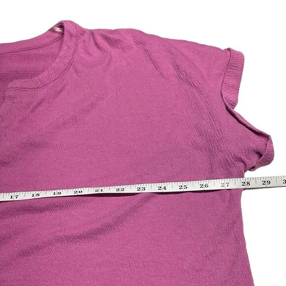 Ava & Viv Pink Dolman Textured Top - Picture 4 of 6